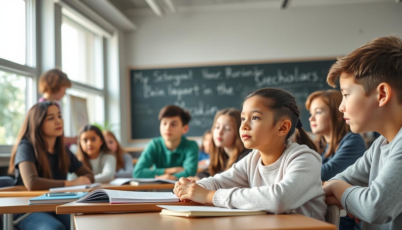 Students and educational resources in a modern learning environment